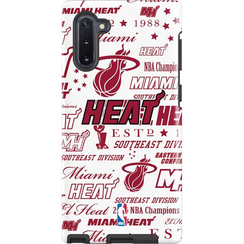 NBA Miami Heat Historic Blast Galaxy Cases