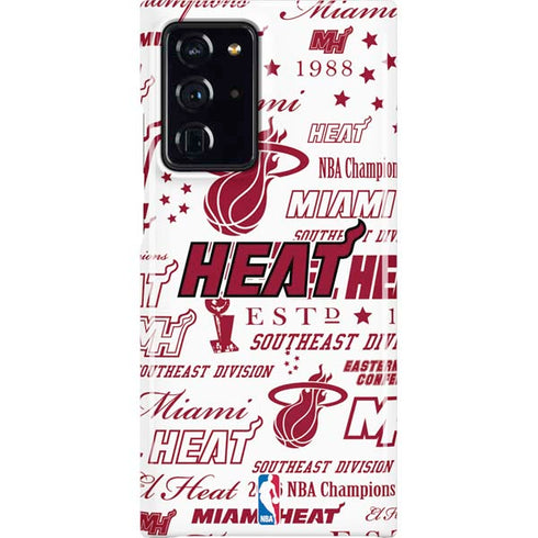 NBA Miami Heat Historic Blast Galaxy Cases