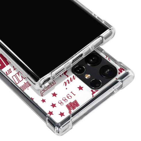 NBA Miami Heat Historic Blast Galaxy S23 Ultra Clear Case
