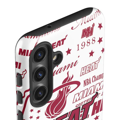 NBA Miami Heat Historic Blast Galaxy S25 Plus Impact Case
