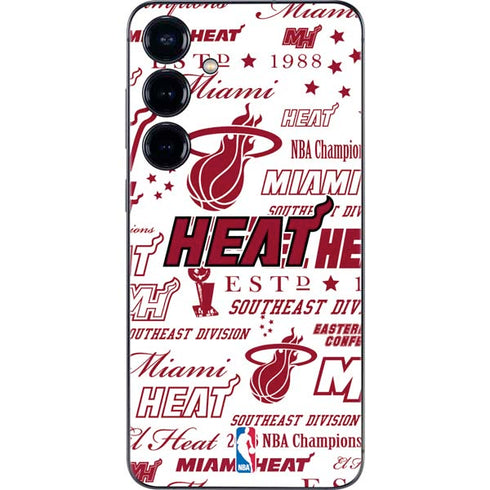 NBA Miami Heat Historic Blast Galaxy S25 Plus Skin