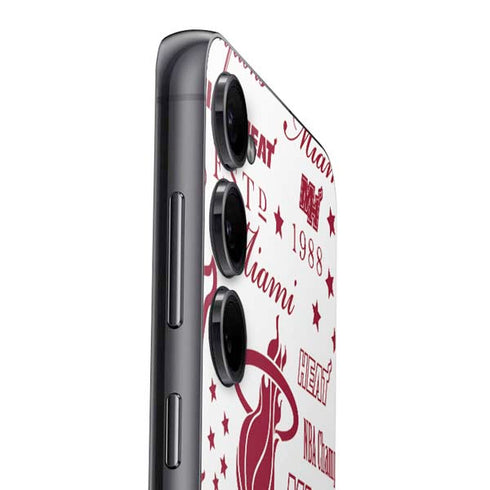 NBA Miami Heat Historic Blast Galaxy S24 Plus Skin