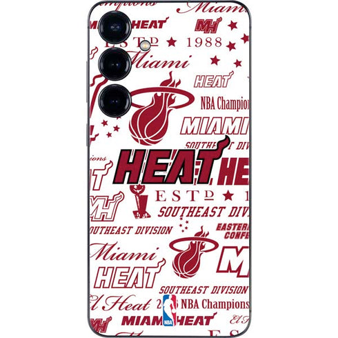 NBA Miami Heat Historic Blast Galaxy S25 Skin
