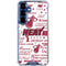 NBA Miami Heat Historic Blast Galaxy S25 Clear Case