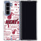 NBA Miami Heat Historic Blast Galaxy Z Fold5 5G Clear Case