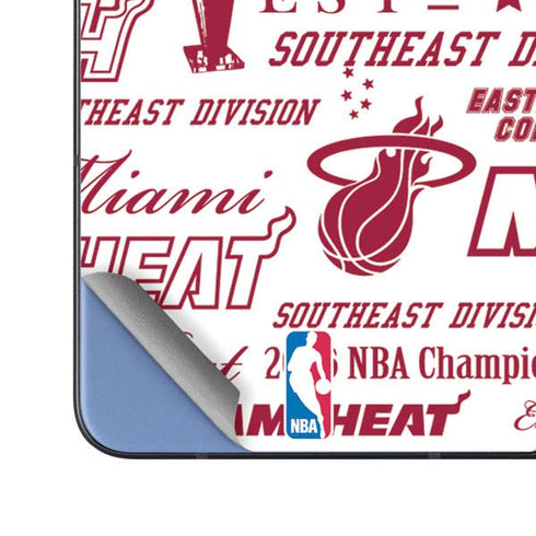 NBA Miami Heat Historic Blast Galaxy Z Fold5 5G Skin