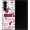 NBA Miami Heat Historic Blast Galaxy Z Fold6 Skin