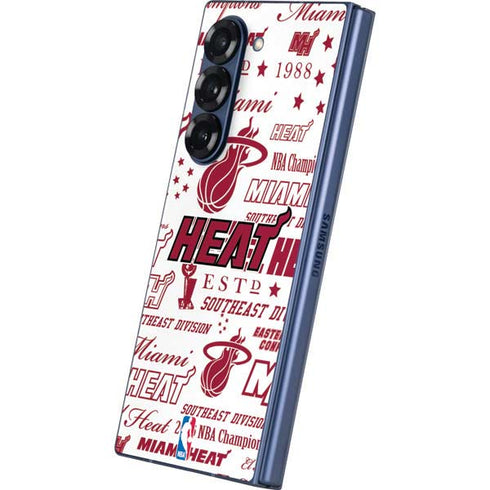 NBA Miami Heat Historic Blast Galaxy Z Fold6 Skin