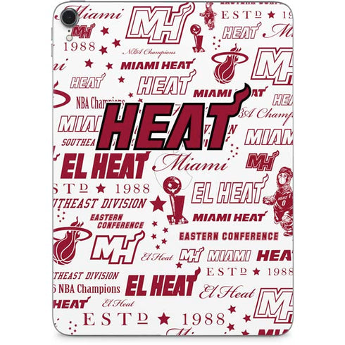 NBA Miami Heat Historic Blast Apple iPad Pro Skin