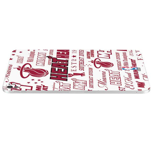 NBA Miami Heat Historic Blast iPad Pro 13in M4 (2024) Skin