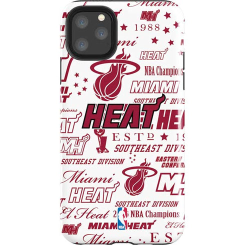 NBA Miami Heat Historic Blast iPhone Cases