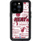 NBA Miami Heat Historic Blast iPhone 15 Pro Waterproof Case