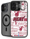 NBA Miami Heat Historic Blast iPhone 16 Kickstand Case