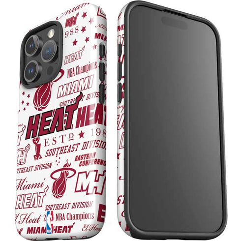 NBA Miami Heat Historic Blast iPhone 16 Pro Impact Case
