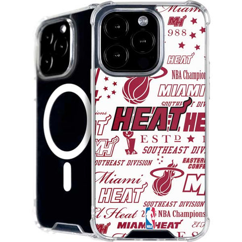 NBA Miami Heat Historic Blast iPhone 16 Pro MagSafe Case