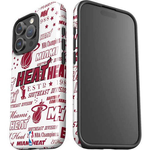 NBA Miami Heat Historic Blast iPhone 16 Pro Max Impact Case