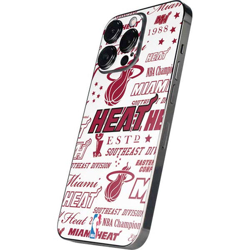 NBA Miami Heat Historic Blast iPhone 16 Pro Skin