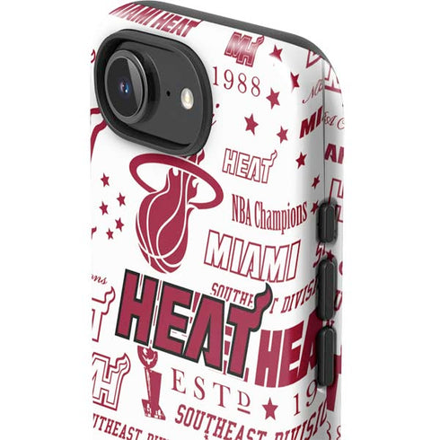 NBA Miami Heat Historic Blast iPhone 16e Impact Case