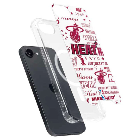 NBA Miami Heat Historic Blast iPhone 16e MagSafe Case