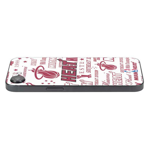 NBA Miami Heat Historic Blast iPhone 16e Skin