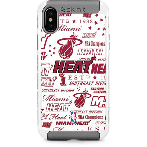 NBA Miami Heat Historic Blast iPhone Cases