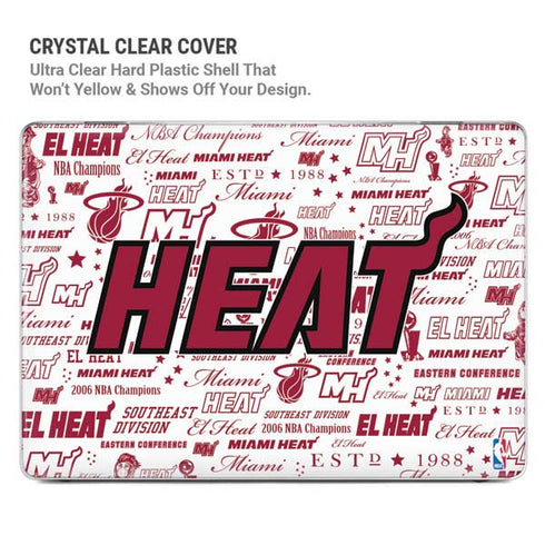 NBA Miami Heat Historic Blast MacBook Cases