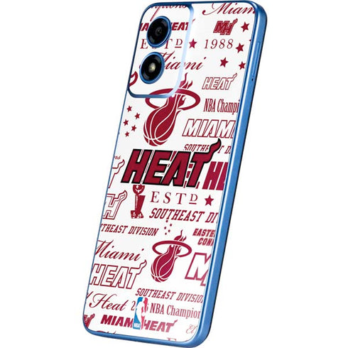 NBA Miami Heat Historic Blast Moto G Play 4G (2024) Skin