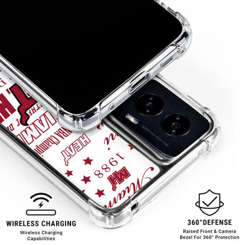 NBA Miami Heat Historic Blast Moto G Power 5G (2024) Clear Case
