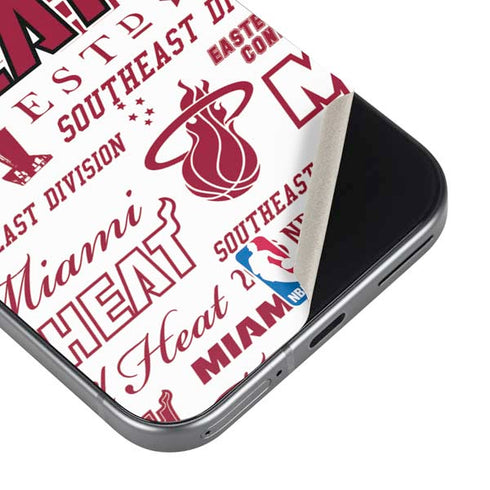 NBA Miami Heat Historic Blast Pixel 9 Pro XL Skin