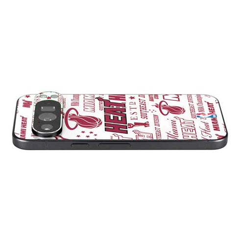NBA Miami Heat Historic Blast Pixel 9 Pro XL Skin