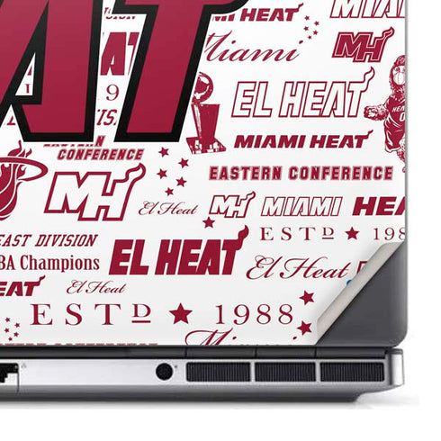 NBA Miami Heat Historic Blast Dell Precision Skin