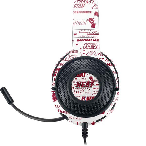 NBA Miami Heat Historic Blast Razer Kraken X Skin