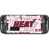 NBA Miami Heat Historic Blast Steam Deck Handheld Gaming Computer OLED Skin