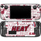 NBA Miami Heat Historic Blast Steam Deck Handheld Gaming Computer Skin