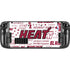 NBA Miami Heat Historic Blast Steam Deck Handheld Gaming Computer Skin