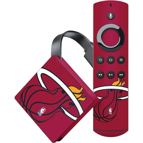 NBA Miami Heat Large Logo Amazon Fire TV Skin