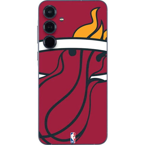 NBA Miami Heat Large Logo Galaxy A35 5G Skin