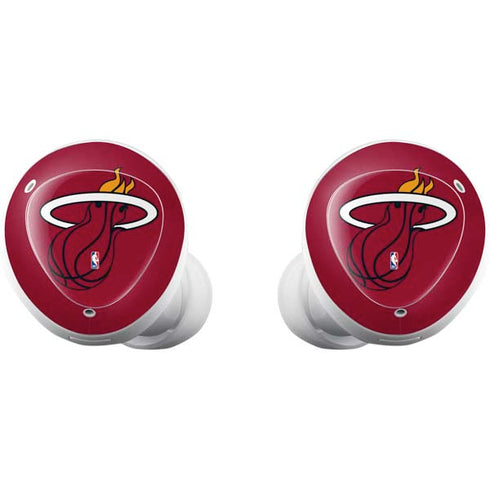 NBA Miami Heat Large Logo Galaxy Buds Plus Skin