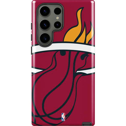 NBA Miami Heat Large Logo Galaxy S23 Ultra Pro Case