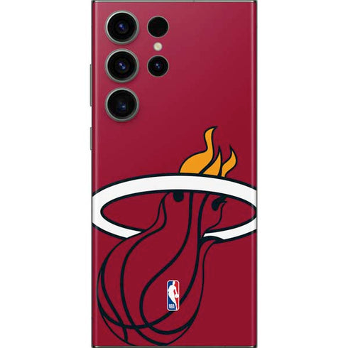 NBA Miami Heat Large Logo Galaxy Skins