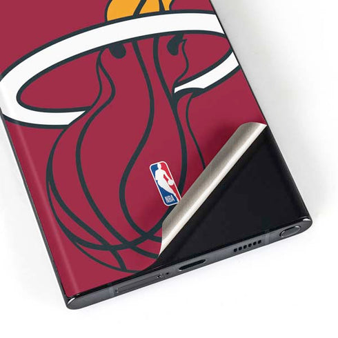 NBA Miami Heat Large Logo Galaxy Skins