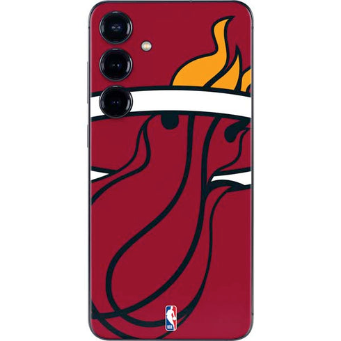 NBA Miami Heat Large Logo Galaxy S24 Plus Skin