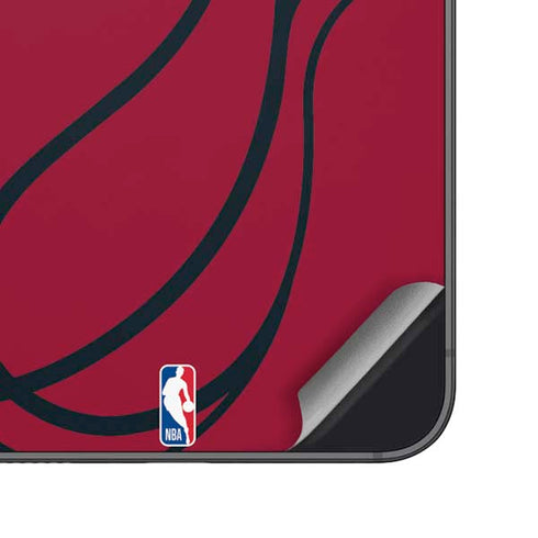 NBA Miami Heat Large Logo Galaxy S25 Plus Skin