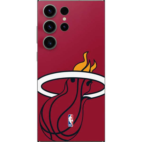 NBA Miami Heat Large Logo Galaxy S25 Ultra Skin
