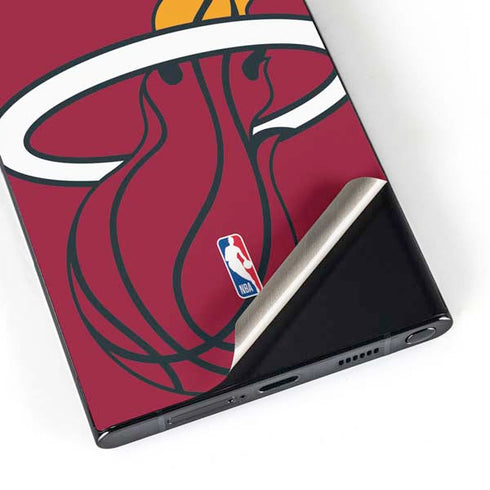 NBA Miami Heat Large Logo Galaxy S24 Ultra Skin