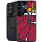 NBA Miami Heat Large Logo Galaxy S26 Kickstand Case