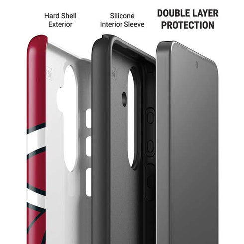 NBA Miami Heat Large Logo Galaxy S26 Plus Impact Case