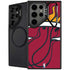 NBA Miami Heat Large Logo Galaxy S26 Ultra Kickstand Case