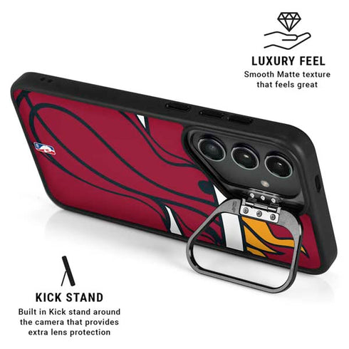NBA Miami Heat Large Logo Galaxy S26 Ultra Kickstand Case