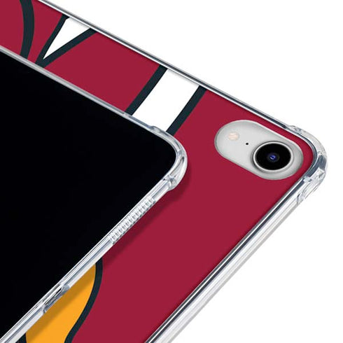 NBA Miami Heat Large Logo iPad 11th Gen (2025) Clear Case